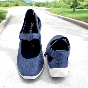 Arcopedico Mary Jane Shoes L51 Liho Blue Size 39 US 8-8.5 New
